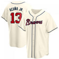 Custom #13 ACUNA Pro Stitched Jersey - Premium Edition