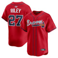 Custom #27 Red ATL Baseball Shirt Top