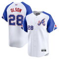 Custom #28 White City Connect ATL Baseball Shirt Top