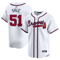 Custom #51 White ATL Baseball Shirt Top