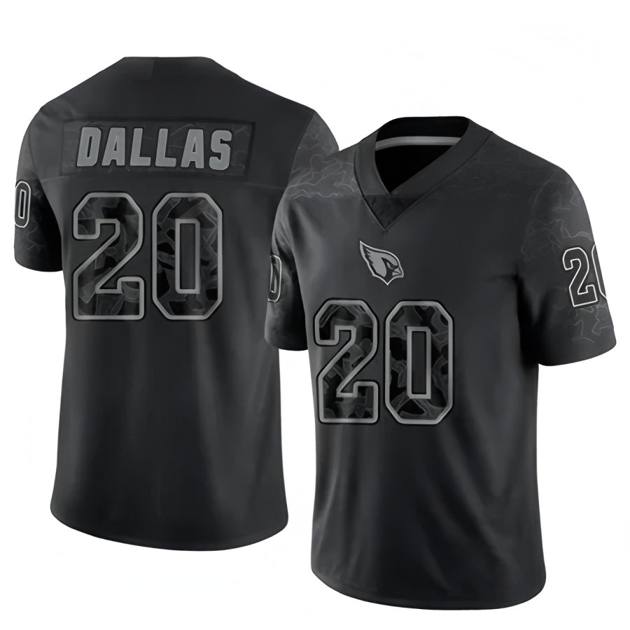 Custom #20 DALLAS Pro Stitched Jersey - Premium Edition