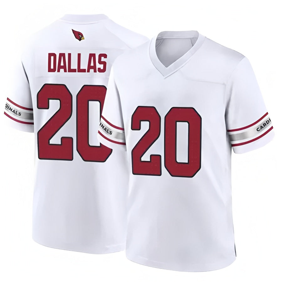 Custom #20 DALLAS Pro Stitched Jersey - Premium Edition
