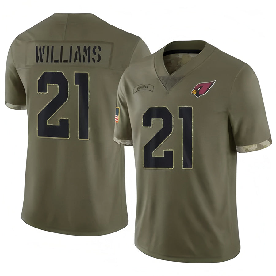 Custom #21 WILLIAMS Pro Stitched Jersey - Premium Edition