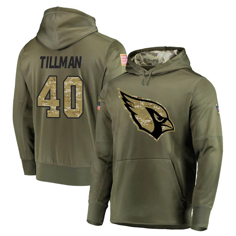 Custom #40 TILLMAN Pro Stitched Jersey - Premium Edition