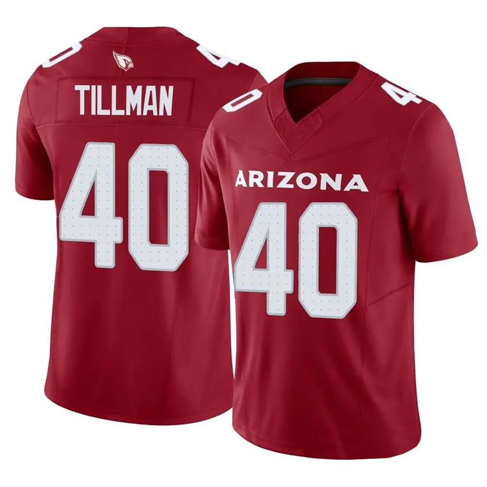Custom #40 TILLMAN Pro Stitched Jersey - Premium Edition