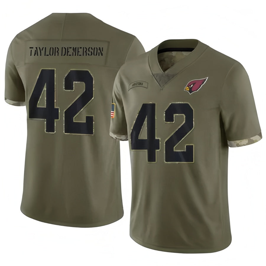 Custom #42 TAYLORDEMERSON Pro Stitched Jersey - Premium Edition
