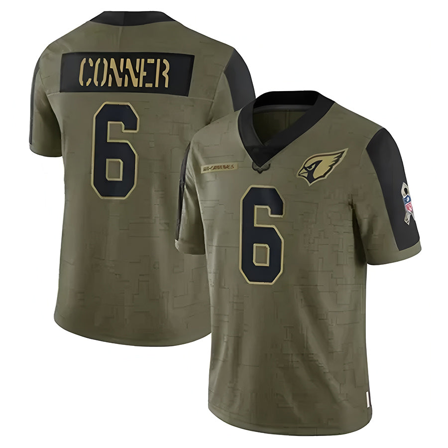 Custom #6 CONNER Pro Stitched Jersey - Premium Edition