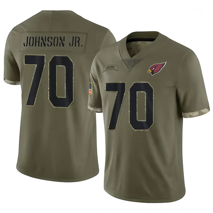 Custom #70 JOHNSON Pro Stitched Jersey - Premium Edition