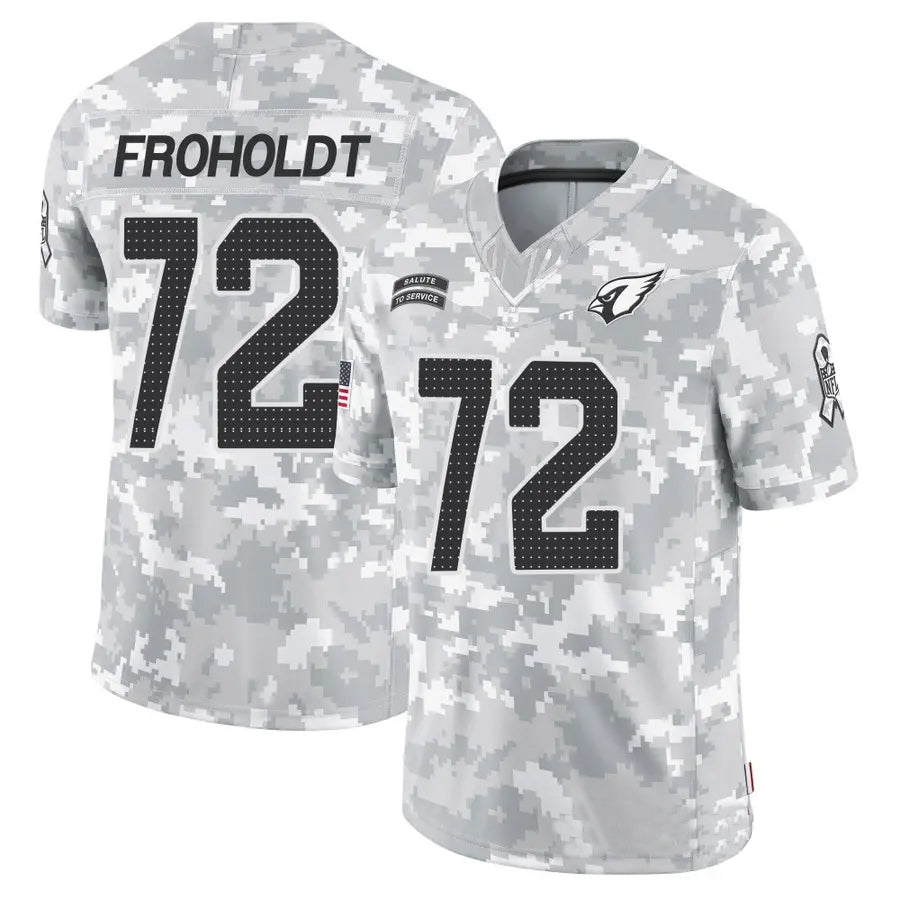 Custom #72 FROHOLDT Pro Stitched Jersey - Premium Edition