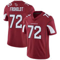 Custom #72 ARI Football Shirt Top