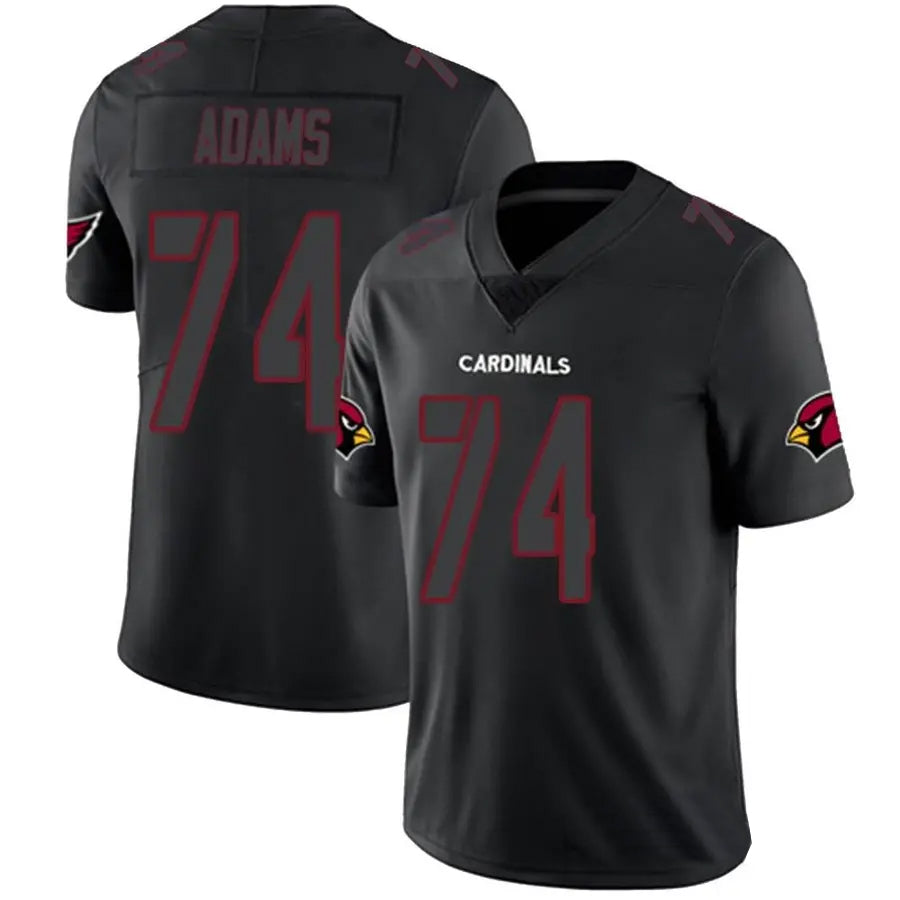 Custom #74 Black ARI Football Shirt Top