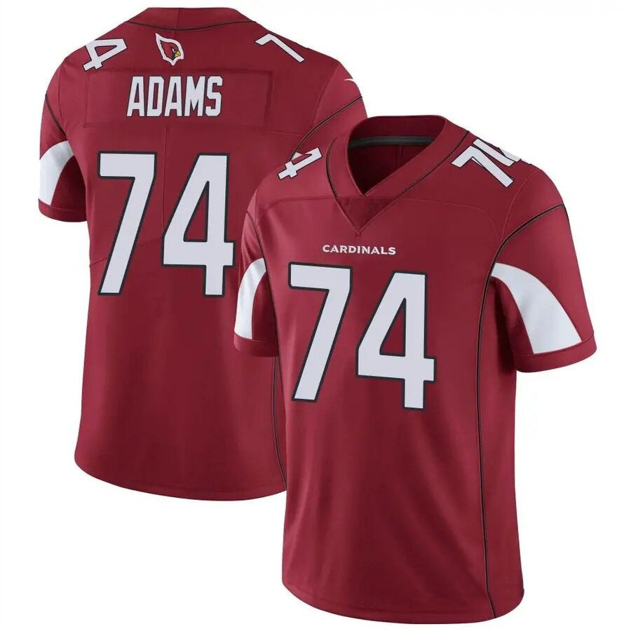 Custom #74 ADAMS Pro Stitched Jersey - Premium Edition