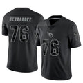 Custom #76 Black ARI Football Shirt Top
