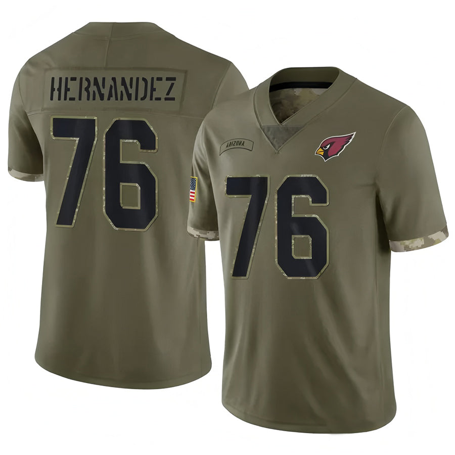 Custom #76 HERNANDEZ Pro Stitched Jersey - Premium Edition
