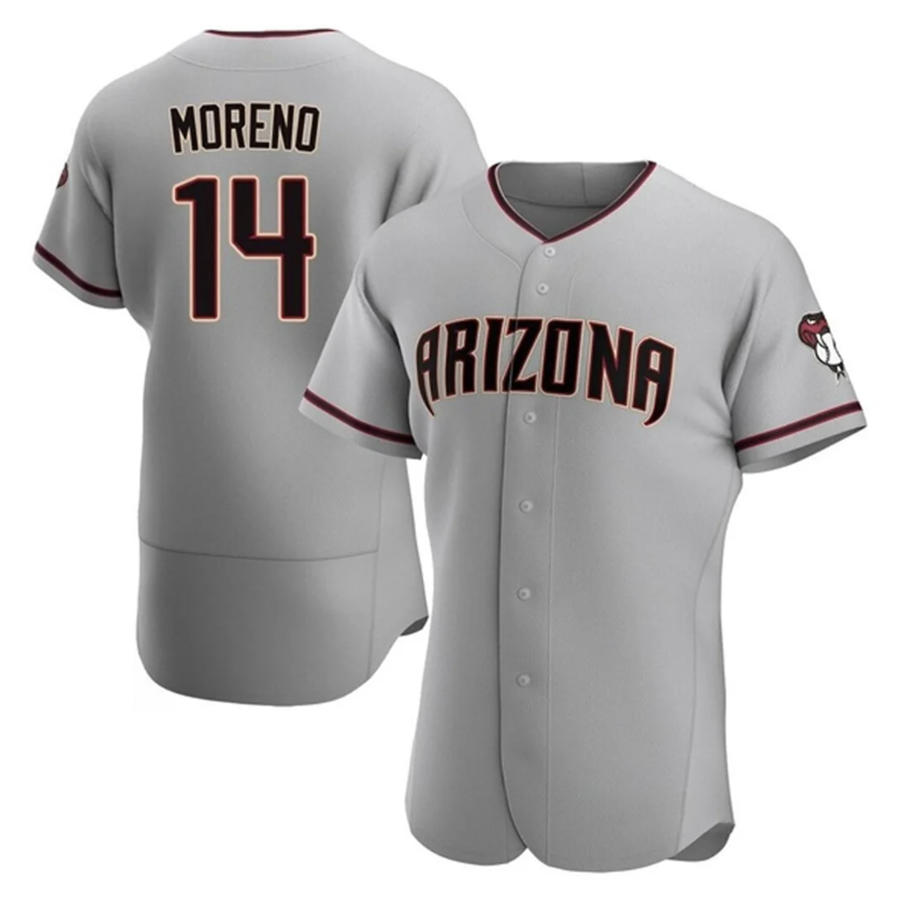 Custom #14 MORENO Pro Stitched Jersey - Premium Edition