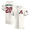 Custom #20 GONZALEZ Pro Stitched Jersey - Premium Edition