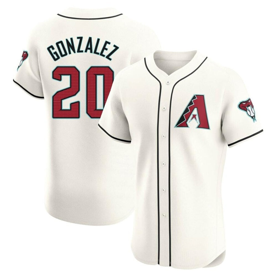 Custom #20 GONZALEZ Pro Stitched Jersey - Premium Edition