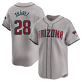 Custom #28 Gray ARI Baseball Shirt Top