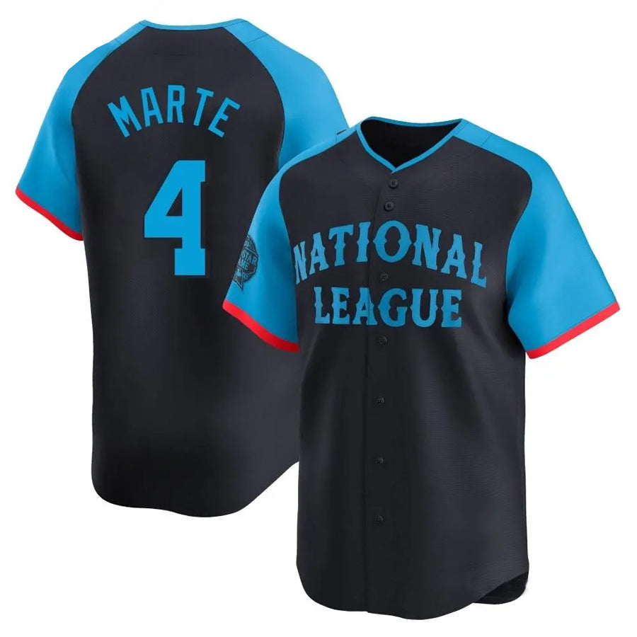Custom #4 All Star ARI Baseball Shirt Top