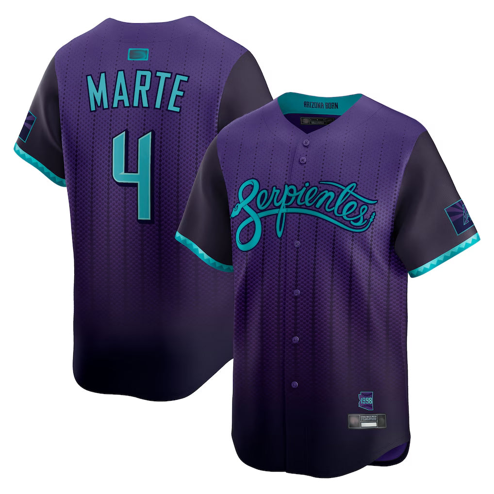 Custom #4 MARTE Pro Stitched Jersey - Premium Edition