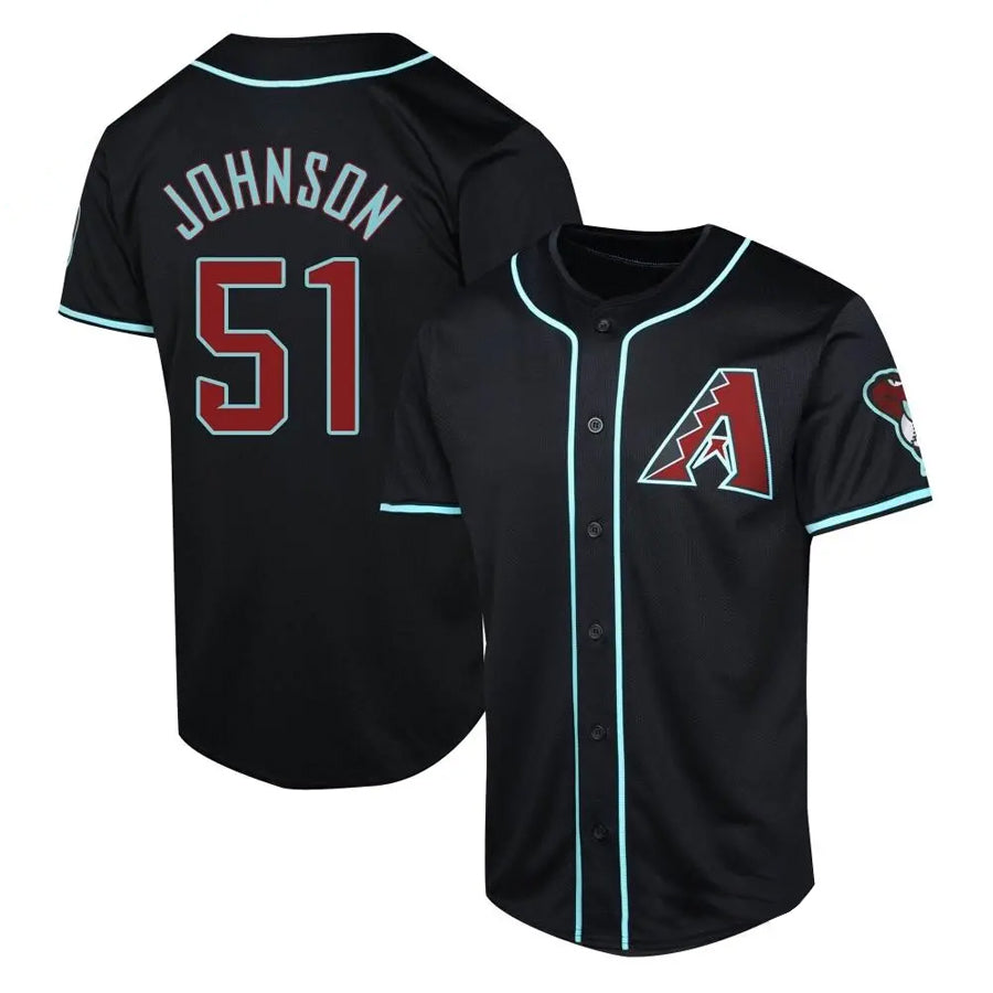 Custom #51 Black ARI Baseball Shirt Top