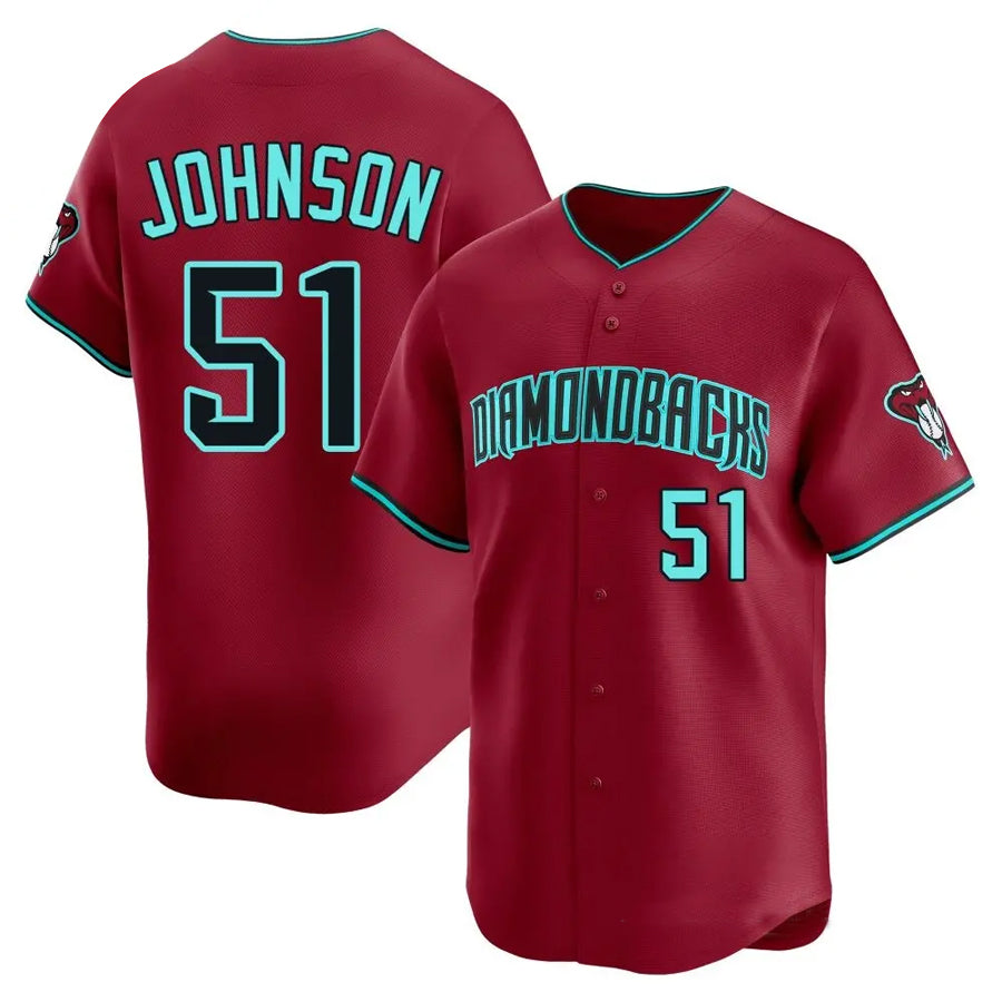 Custom #51 Red ARI Baseball Shirt Top
