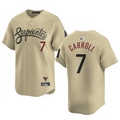 Custom #7 Gold ARI Baseball Shirt Top