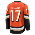 Custom #17 Orange ANA Hockey Shirt Top