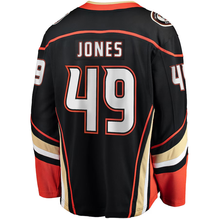 Custom #49 Black ANA Hockey Shirt Top