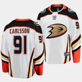 Custom #91 White ANA Hockey Shirt Top
