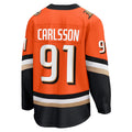 Custom #91 Orange ANA Hockey Shirt Top
