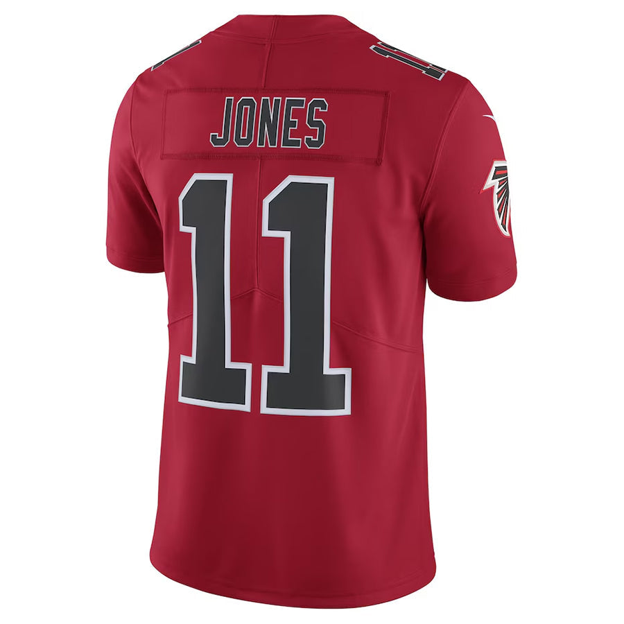 Custom #11 Red ATL Football Shirt Top