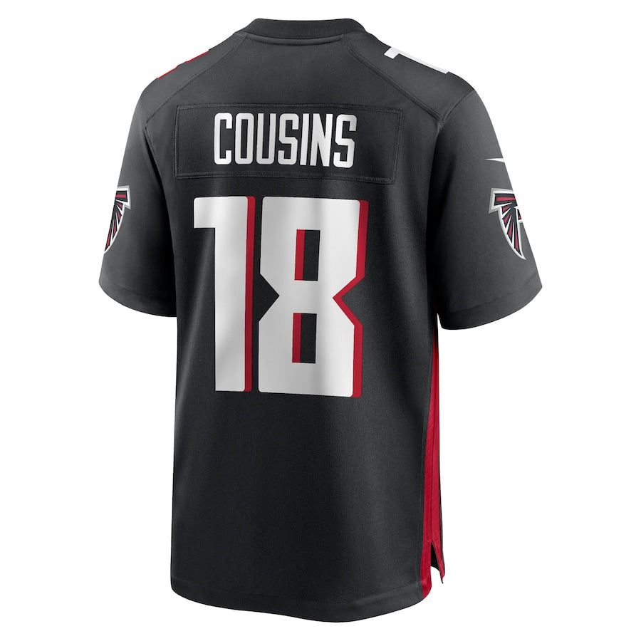 Custom #18 Black ATL Football Shirt Top