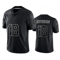 Custom #18 Black ATL Football Shirt Top