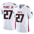 Custom #27 White ATL Football Shirt Top