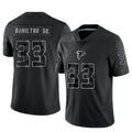 Custom #33 Black ATL Football Shirt Top