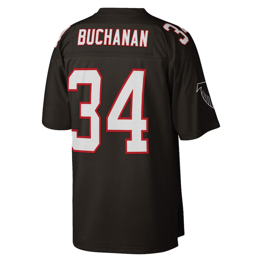 Custom #34 Black ATL Football Shirt Top