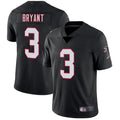 Custom #3 Black ATL Football Shirt Top