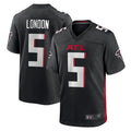 Custom #5 Black ATL Football Shirt Top