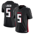Custom #5 Black ATL Football Shirt Top