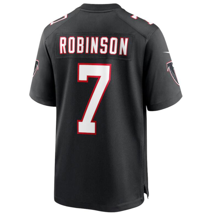 Custom #7 Black ATL Football Shirt Top