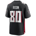 Custom #80 Black ATL Football Shirt Top
