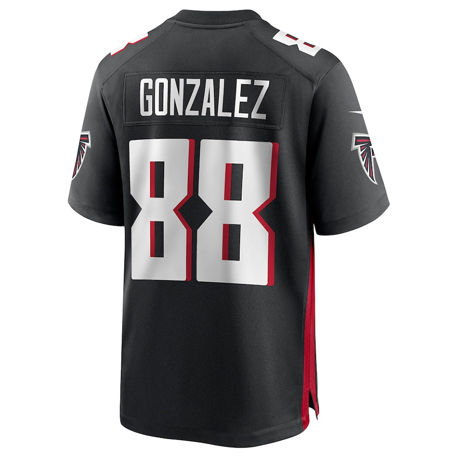 Custom #88 Black ATL Football Shirt Top