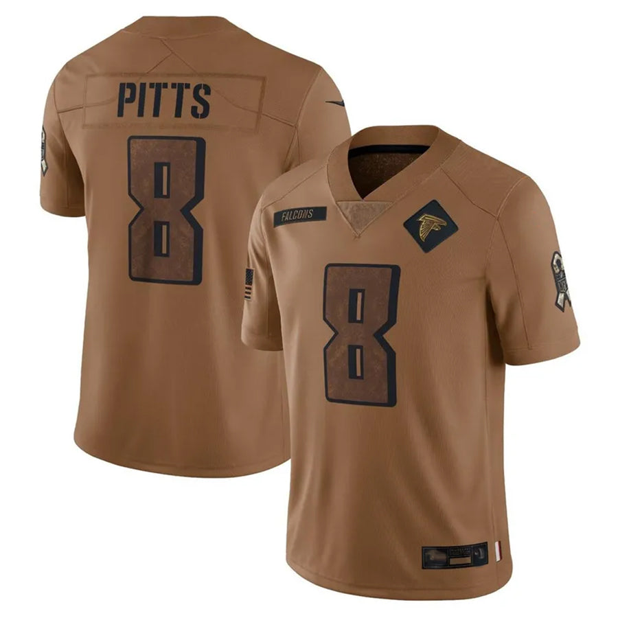 Custom #8 PITTS Pro Stitched Jersey - Premium Edition