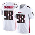Custom #98 White ATL Football Shirt Top