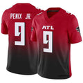 Custom #9 Red ATL Football Shirt Top
