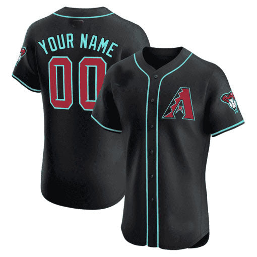 Custom A.Diamondbacks Flex Base Game Jersey 篓C Stitched Baseball Jerseys