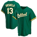 Custom #13 Green OAK Baseball Shirt Top