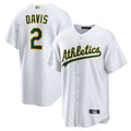 Custom #2 White OAK Baseball Shirt Top