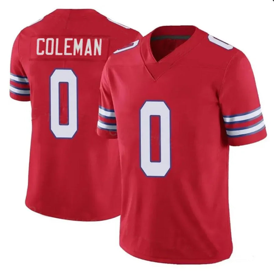 Custom #0 COLEMAN Pro Stitched Jersey - Premium Edition